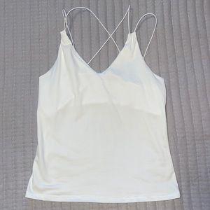 White crop top